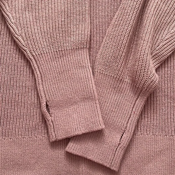 Vivienne Hu VHNY Convertible, Knit, Long Sleeve, Vest, Mauve, Sweater, OS - Picture 12 of 13